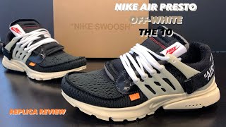 NIKE AIR PRESTO OFF-WHITE THE 10! Unboxing, Review & ON FOOT! 🔥👌🏾