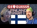 Famous streamers trying to guess finland on geoguessr compilation part 1