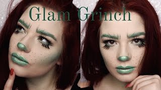 Glam Grinch Holiday Makeup | Macey Chambers