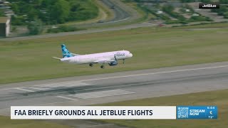 JetBlue lifts ground stop after overnight halt
