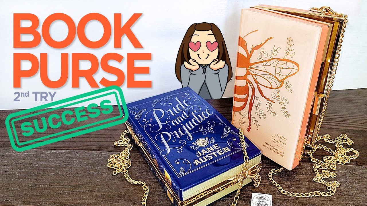 OBSESSED! 😍 Epoxy Resin Book Clutch Purse | Next Level DIY Resin Art