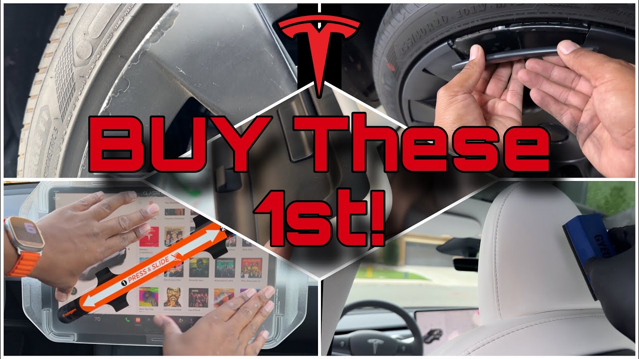 DAY 1 Must Have Tesla Model Y Accessories! Protect that $50k ASAP ...