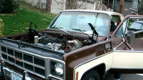 1978 GMC Royal Sierra, New 350 Open Header