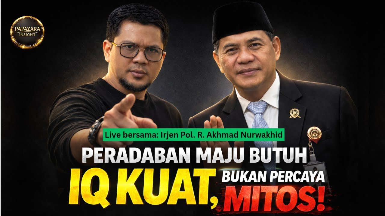🔴[LIVE]323 | IQ vs Khurafat: Jalan Rasional Membangun Peradaban Nusantara Dengan Ilmu Pengetahuan‼️