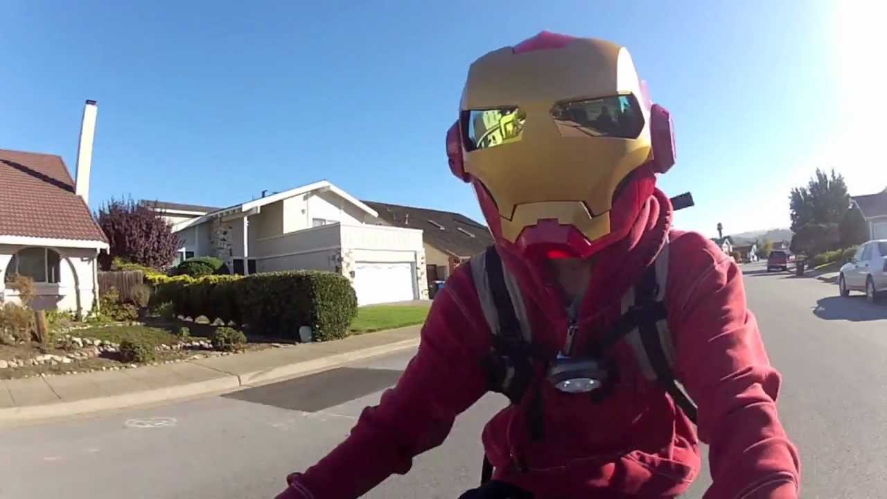 iron man motorcycle helmet