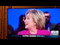 Hillary goes cuckoo after getting booed! !