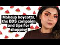 The Great Makeup Boycott pt2 - How to Boycott any beauty brand in solidarity with Palestine 🍉🍉🍉
