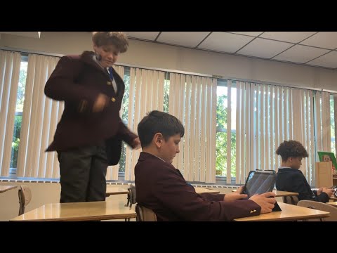 Me in a random class at school (more coming soon)