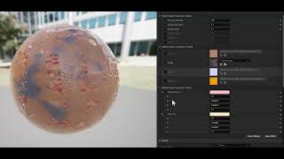 UE Material 3 Global Parameter Values: Scalar, Texture, Vector