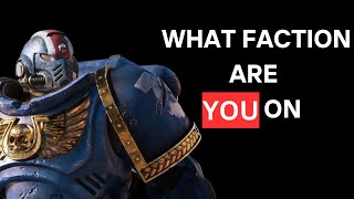 What Your Space Marine Chapter Says About You