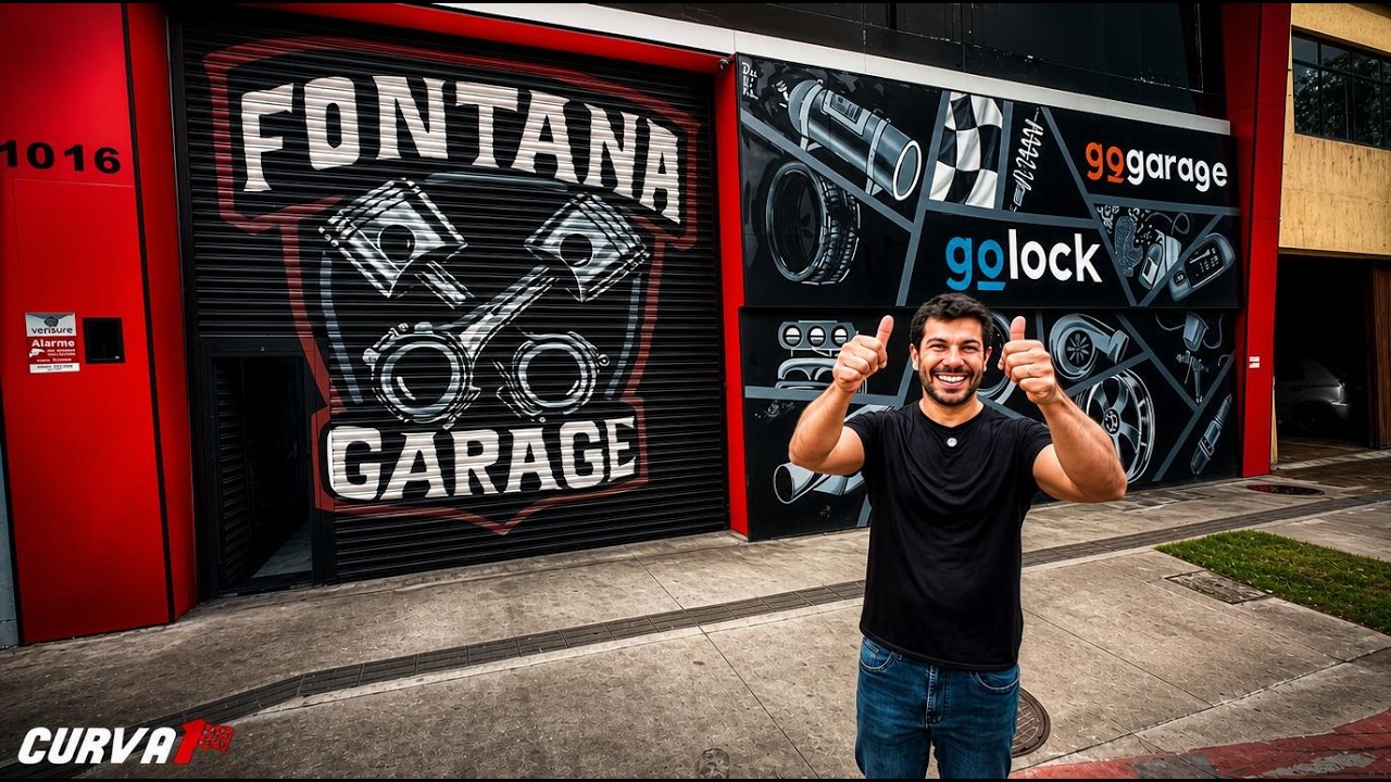 A GARAGEM DO LUCAS FONTANA E SEU PROJETO DOS SONHOS !