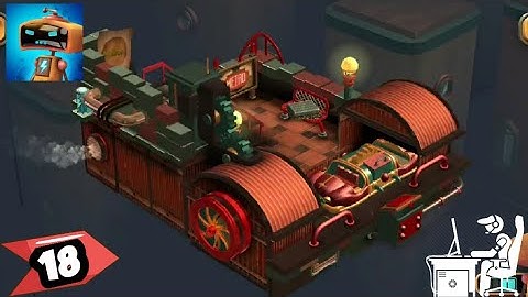 Tiny robots Recharged | level 18 | gameplay walkthrough