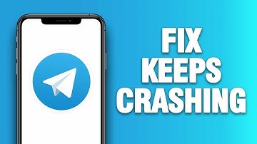 Telegram App Keeps Crashing - How To Fix | Quick Solution