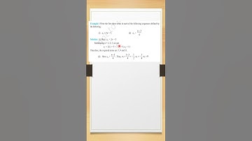 Chapter 8 Class 11 Maths Sequences and Series Example 1 #class11maths #cbse