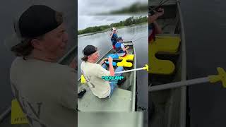 Kids Lose Their Minds When He Hooks The Fish Of A Lifetime