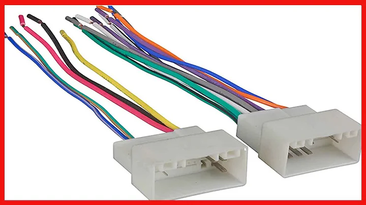 Metra 70-7304 Wiring Harness for Select 2010-Up Kia and Hyundai Vehicles