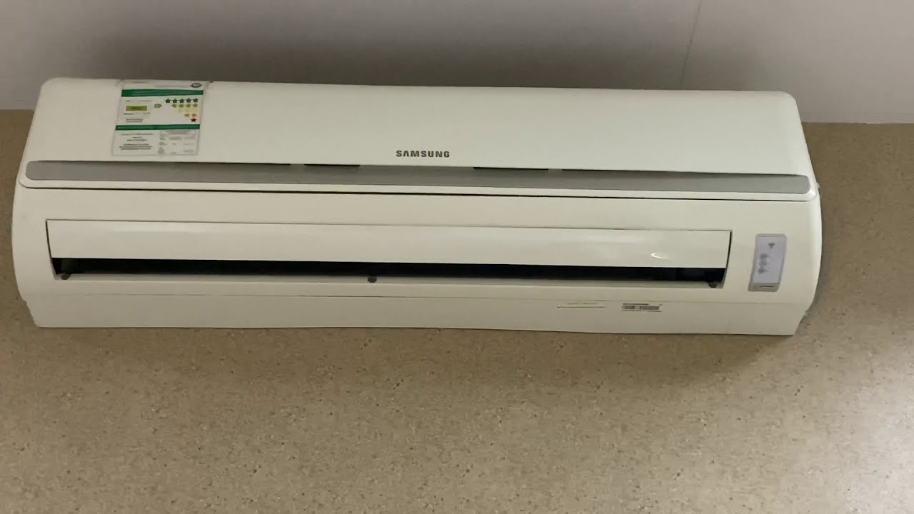 How to use Samsung Split AC remote & basic functions YouTube