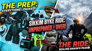 Ultimate SIKKIM Bike Trip Packing Guide: Essential Gear &amp; Setup! 🏔️ 