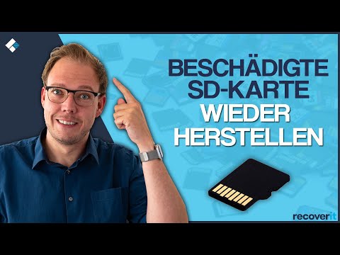 Video: So Stellen Sie Eine Formatierte Speicherkarte Wieder Her