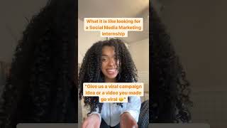 What It Is Like Looking For A Social Media Marketing Internship?