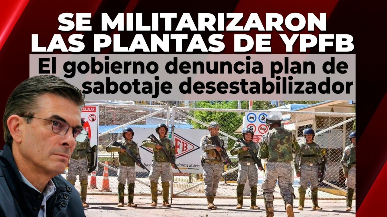 Se militarizaron las plantas de YPFB | No Mentirás | 02-03-2026
