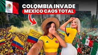 MILES de COLOMBIANOS INVADEN Mexico 🇲🇽Mundial 2026