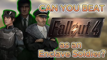 Can You Beat Fallout: 4 as an Enclave Soldier?
