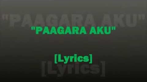 "Paagara Aku"(Tausug Song + Lyrics)