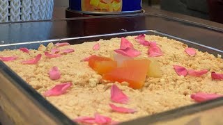 Marie Biscuit Delight Recipe by Yumtos
