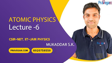 Atomic Physics Lecture 6