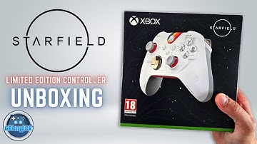 Starfield Limited Edition Xbox Wireless Controller Unboxing