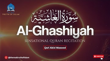 World Most Beautiful Surah Al-Ghashiyah سورة الغاشية with Urdu & English translation.