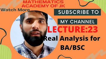 Nested interval theorem /cantor