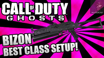 Call of Duty Ghosts: Bizon Best Class Setup - Best Attachments and Perks