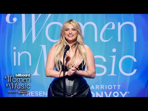 Bebe Rexha Presents Kylie Minogue With The Icon Award | Billboard Women In Music 2024