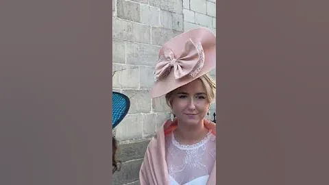 Allegra boater hat & Kamala silk hat by Holly Young