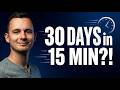 How to Create 30 Days of Content in 15 Minutes