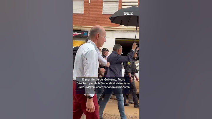La visita del Rey a Paiporta acaba entre insultos y barro
