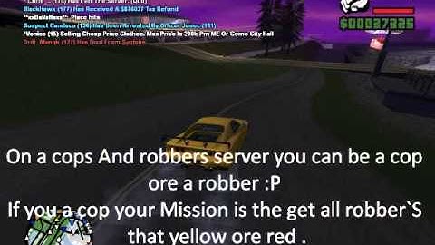 Gta sa-mp server Crazybob`s cops and robbers