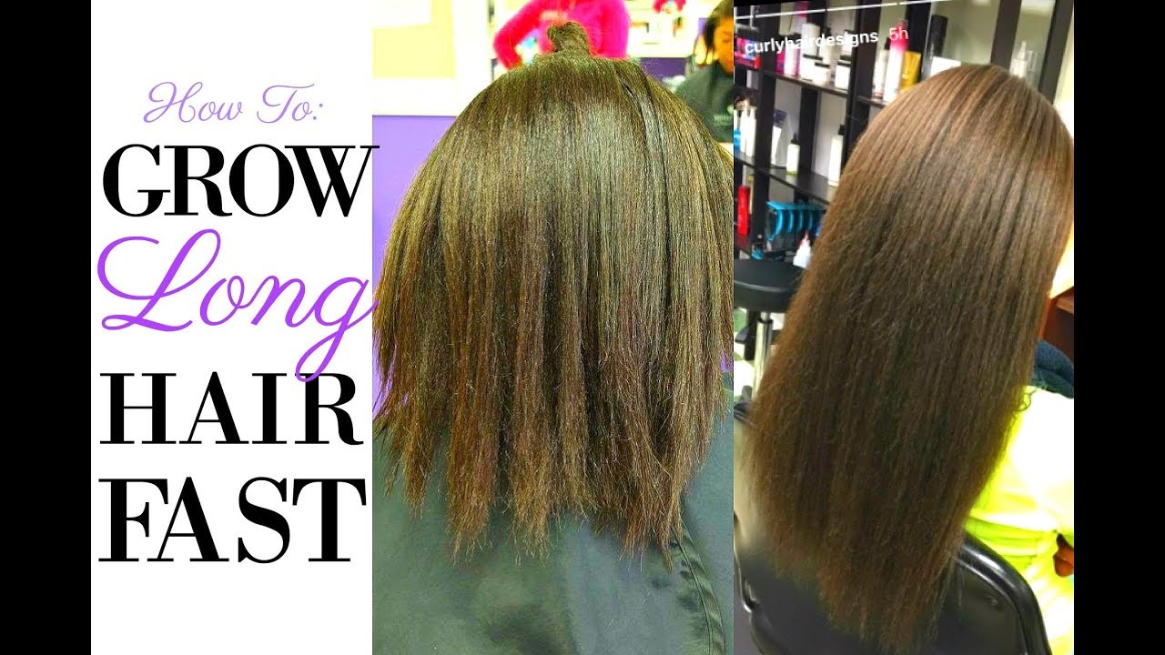 HOW TO GROW LONG HAIR FAST! | 10 Tips to Grow Natural Hair 