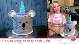 How to Make an Easy Koala Cake by Christina Cakes It 1,096 views 2 years ago 11 minutes, 21 seconds