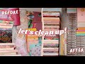 DECLUTTER + CLEAN UP WITH BEAUTY ROOM WITH ME 🧹 ✨ mid year cleaning!