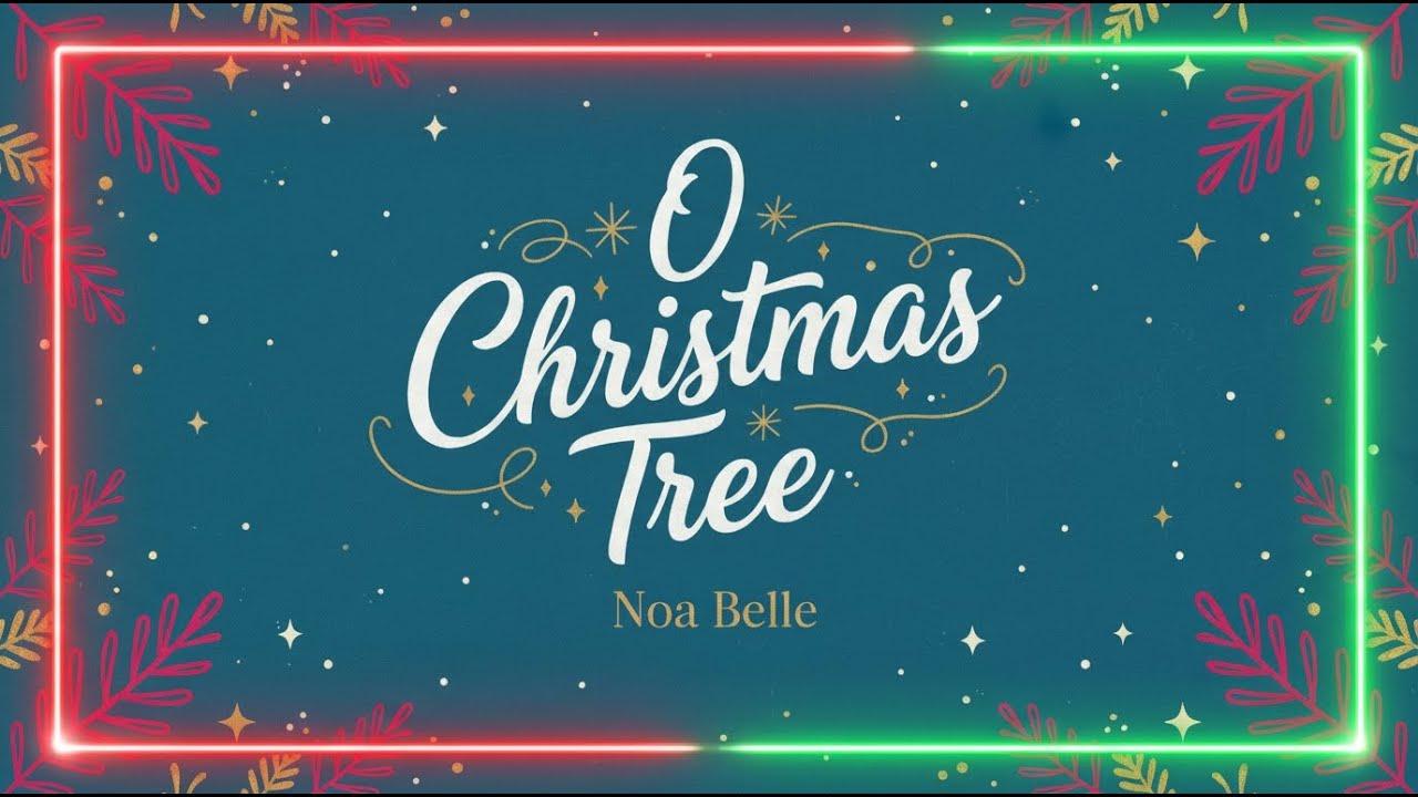 Noa Belle - O Christmas Tree (2025 Remix) [Visualizer]