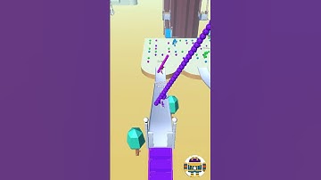 Bridge Race 3D - ASMR GAMEPLAY ( PART - 17 ) #shorts