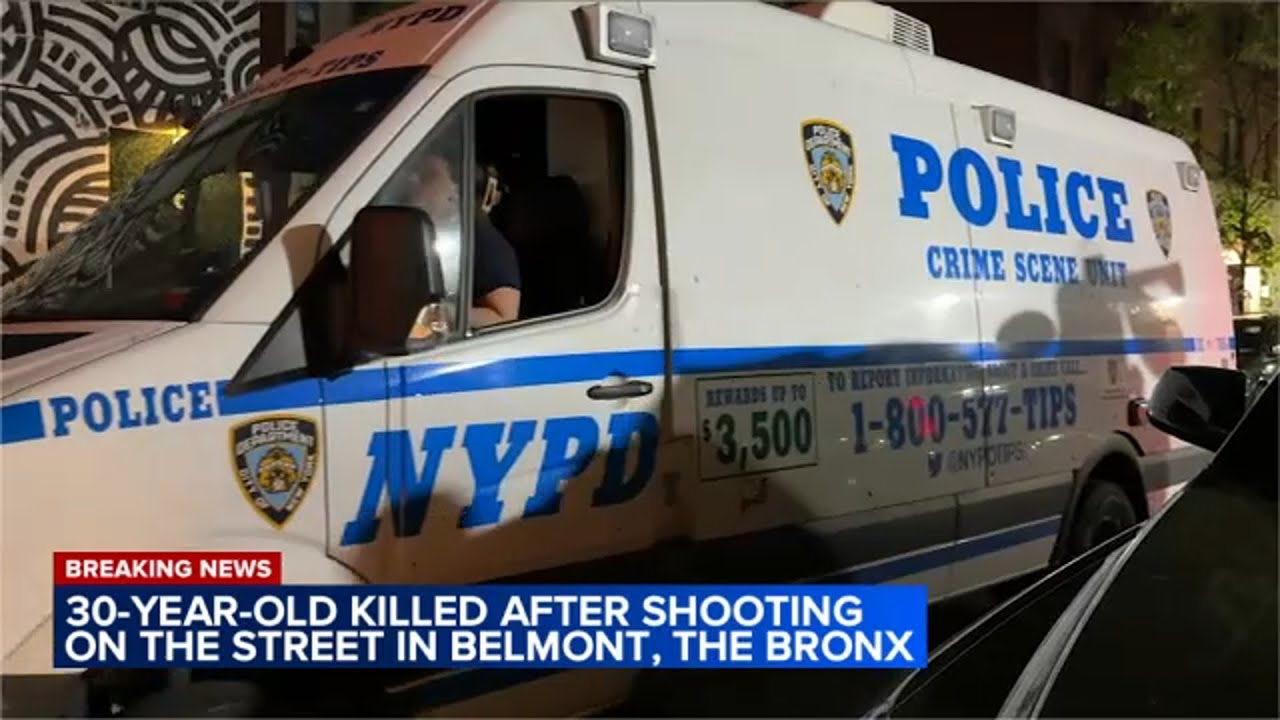 30-year-old man shot and killed in the Bronx: police - YouTube