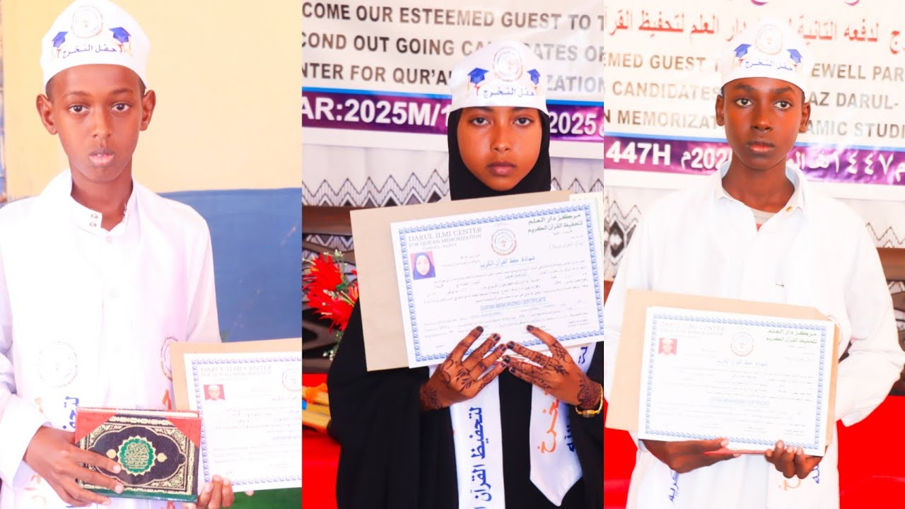 Xaflada qalin jabinta ardeyda markazka daarul ilmi Dufcadii 2aad