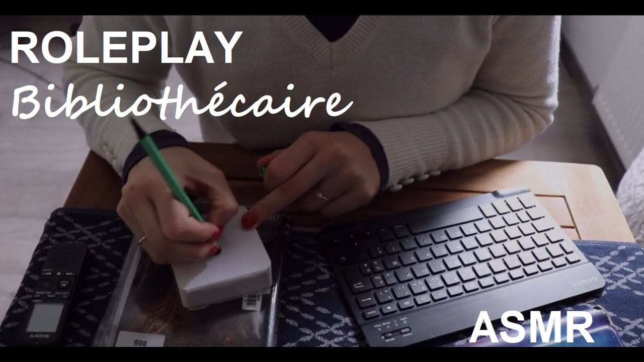 ASMR français - Roleplay : Bibliothécaire