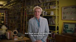 David Byrne and Rosanne Somerson | RISD Commencement 2021 Intro and Opening Remarks