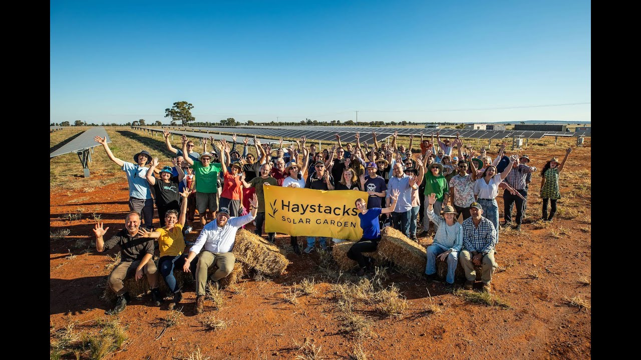 The story of Australia's first large-scale solar garden
