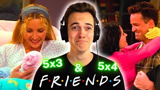 *I'm gonna cry...* Friends S5 Ep: 3 & 4 | First Time Watching | (reaction/commentary/review)